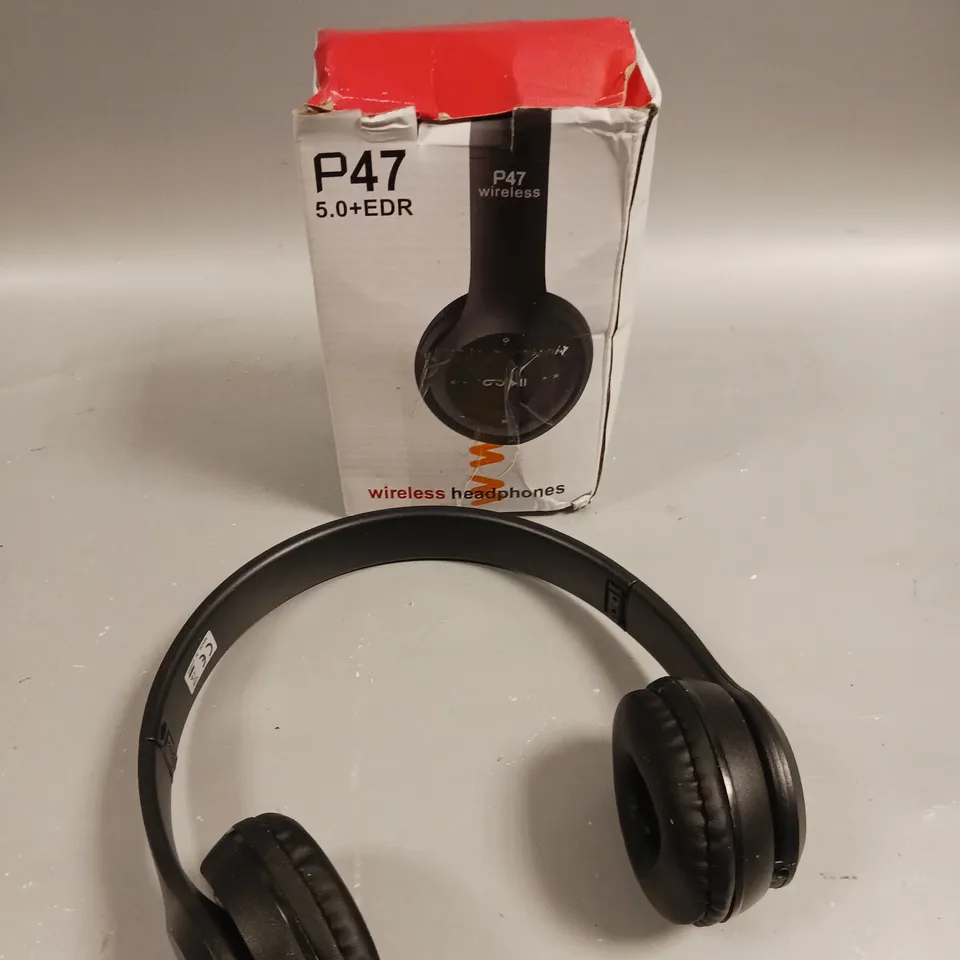 BOXED P47 5.0+EDR WIRELESS HEADPHONES 
