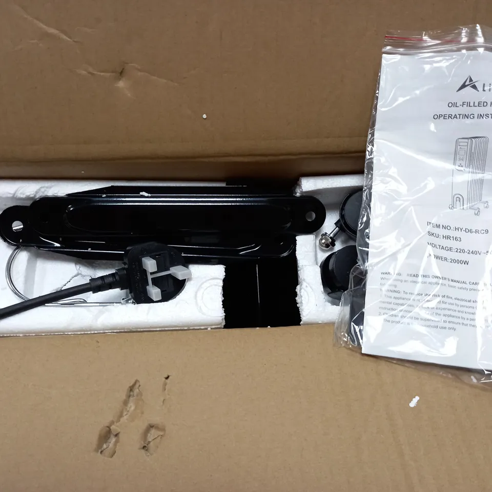 BOXED ALIVIO OIL-FILLED HEATER 