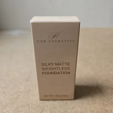 SEALED HNB COSMETICS SILKY MATTE WEIGHTLESS FOUNDATION – 30ML - MF4N