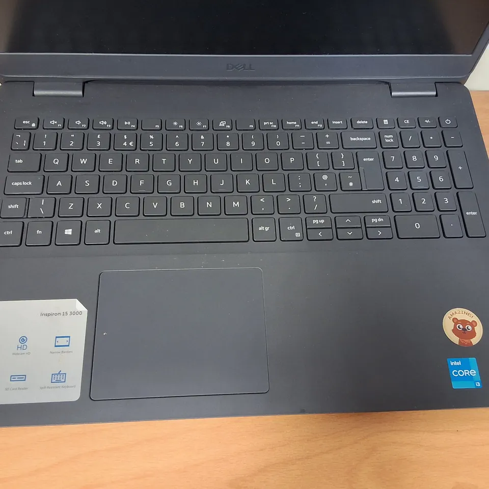 UNBOXED DELL INSPIRON 3501 LAPTOP IN DARK GREY