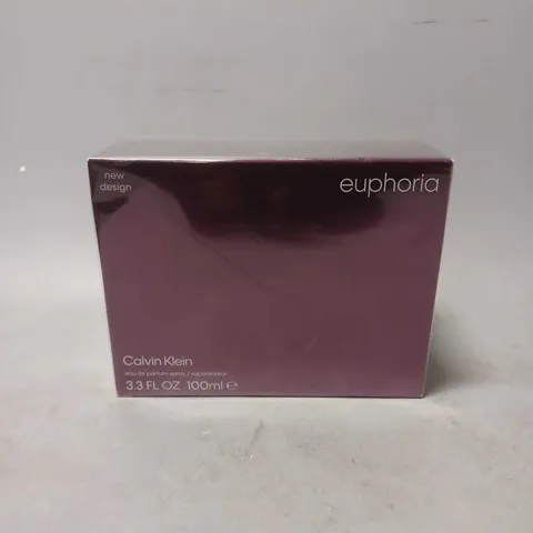 BOXED AND SEALED CALVIN KLEIN EUPHORIA EAU DE PARFUM 100ML 