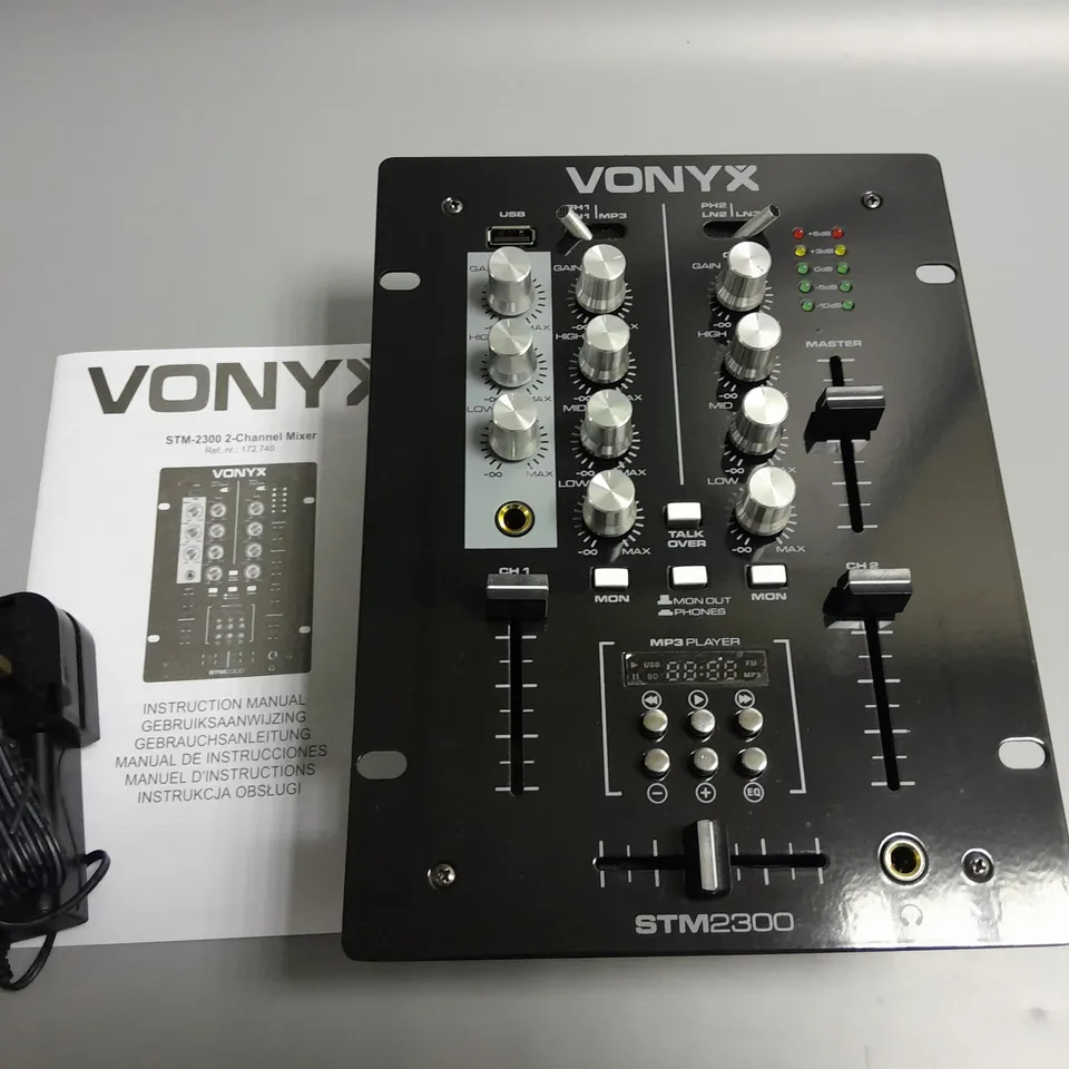VONYX STM-2300 2-CHANNEL MIXER