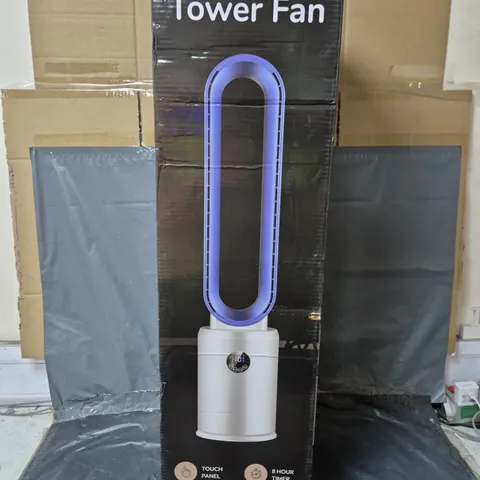 BOXED BLISS&BEYOND PURE AIR BLADELESS TOWER FAN - COLLECTION ONLY 