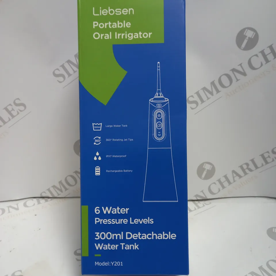 SEALED LIEBSEN PORTABLE ORAL IRRIGATOR - Y201