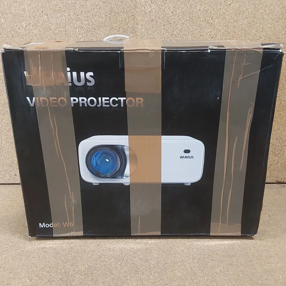 BOXED WIMIUS W6 VIDEO PROJECTOR