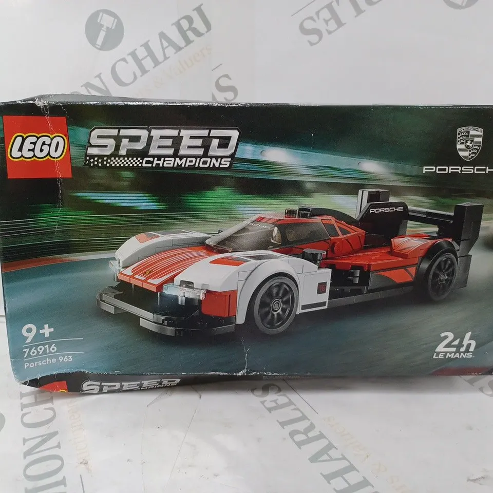 BOXED LEGO 76916 SPEED CHAMPIONS PORSCHE RRP £19.99