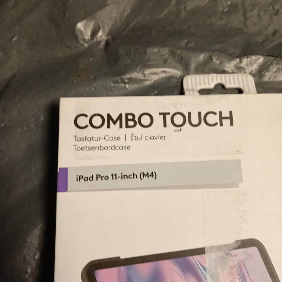 LOGITECH COMBO TOUCH KEYBOARD CASE FOR IPAD PRO 11-INCH (M4) – BLACK