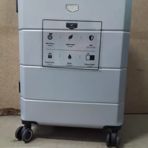 LUGG TRAVEL SUITCASE SILVER