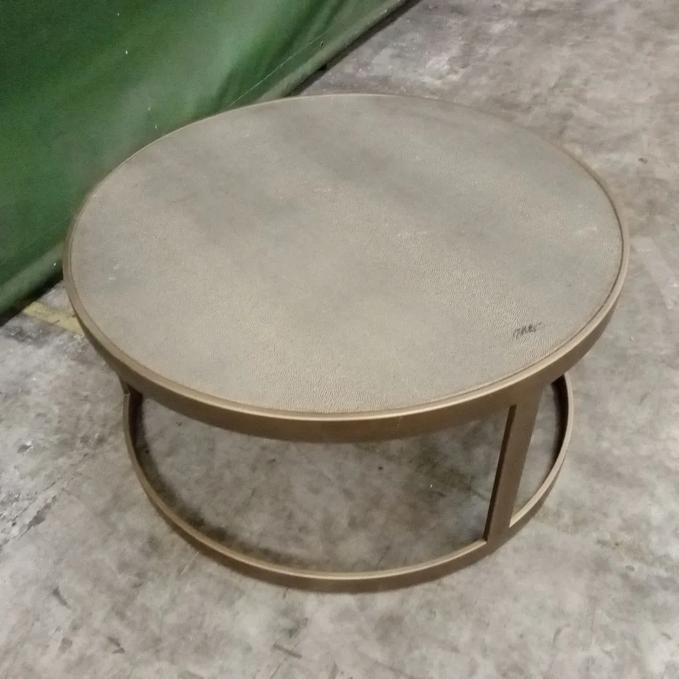 QUALITY DESIGNER RICHMOND ROUND COFFEE TABLE