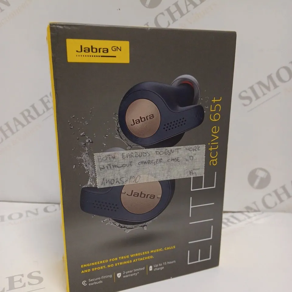 BOXED JABRA ELITE ACTIVE 65T EARBUDS