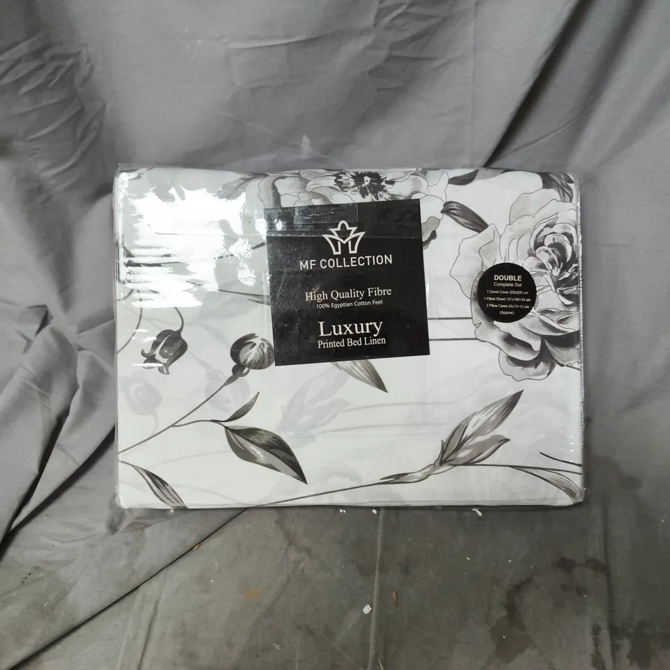MF COLLECTION LUXURY PRINTED BED LINEN – DOUBLE COMPLETE SET