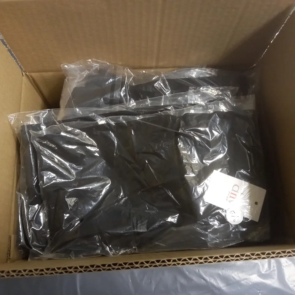 APPROXIMATELY 20 PAIRS OF GIRLS LEGGINGS BLACK AGES 3-11