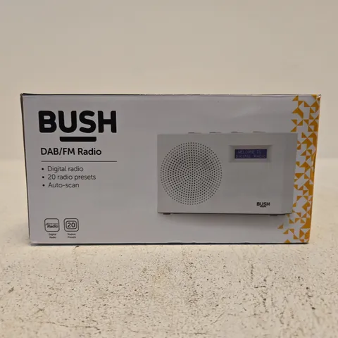 BUSH DAB/FM RADIO – BOXED