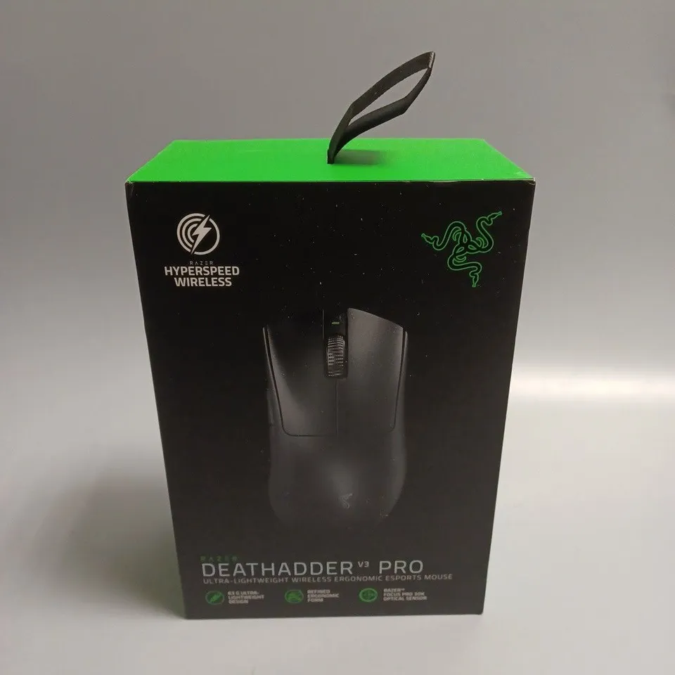 BOXED SEALED RAZER DEATHADDER V3 PRO GAMING MOUSE 