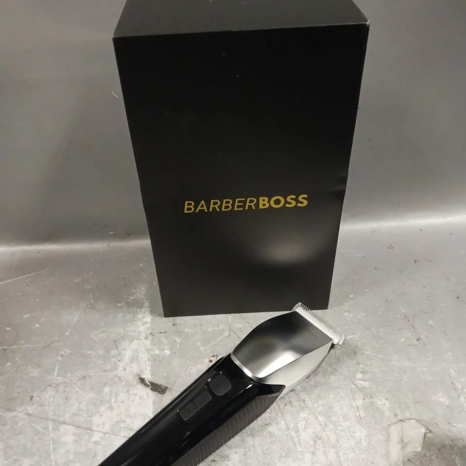 BOXED BARBER BOSS QR-9083 ELECTRIC HAIR TRIMMER 