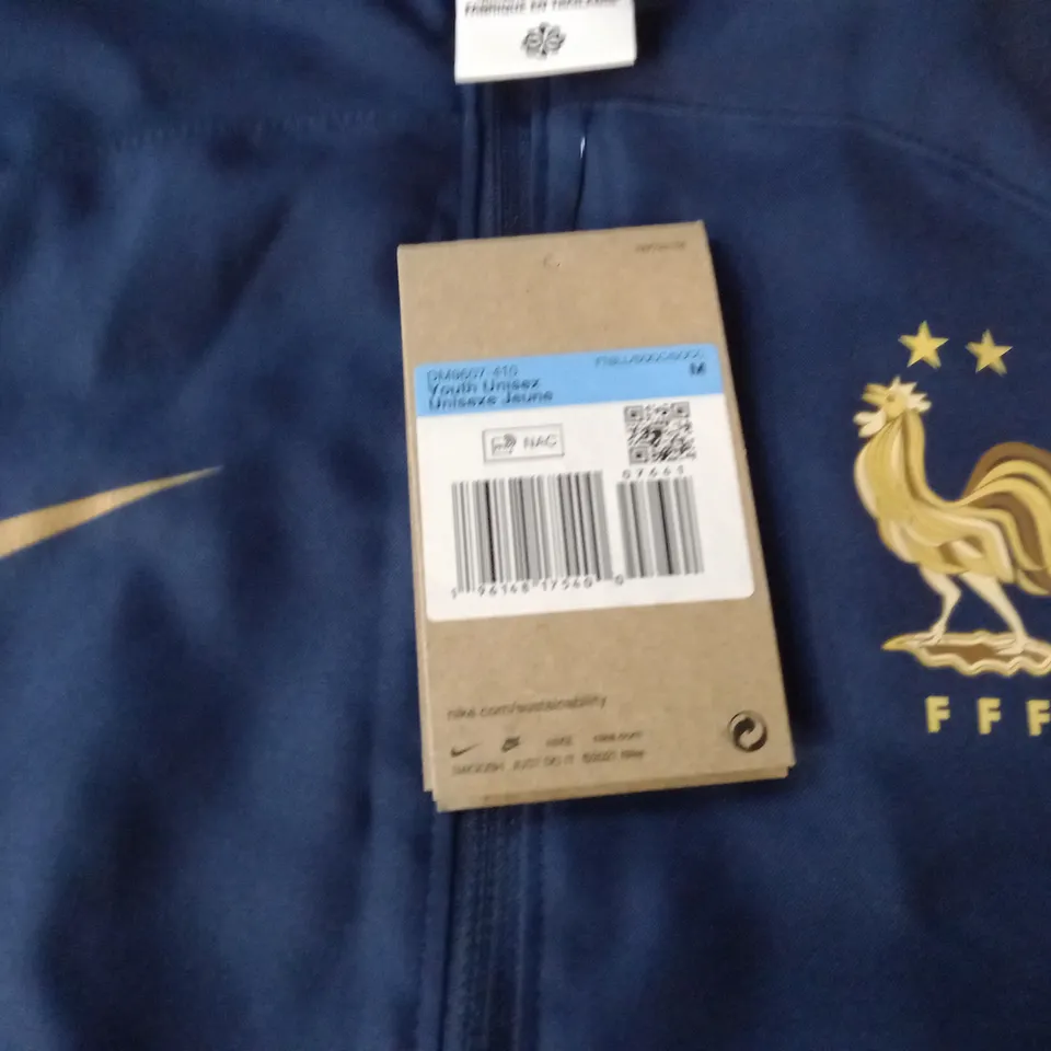 FFF NIKE DRI-FIT YOUTH  NAVY TRACKSUIT - M 137-147CM