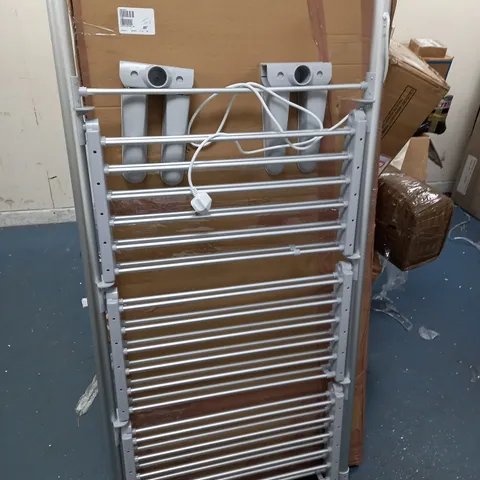 ORGANISED OPTIONS 3 TIER HEATED AIRER WITH 21M DRYING SPACE & COVER - COLLECTION ONLY