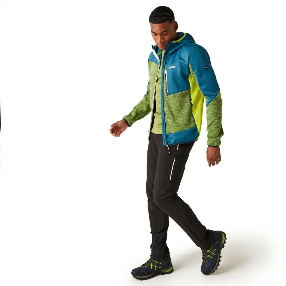 REGATTA MENS CADFORD VI HOODED FULL ZIP FLEECE JACKET SIZE M