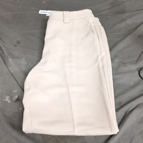 NA-KD BEIGE STRAIGHT MID-WAIST TWILL SUIT PANTS – EU 44 (MEN'S)