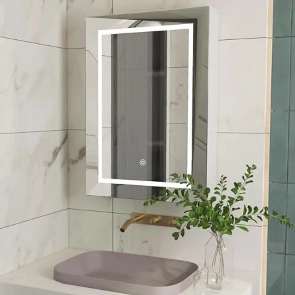 BOXED AYDELOTTE SURFACE MOUNT FRAMELESS LED MIRROR CABINET (1 BOX)