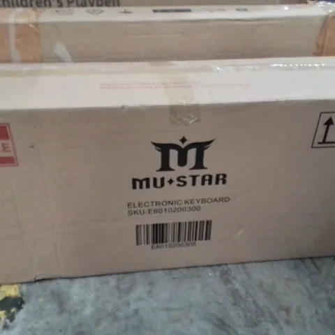 BOXED MU-STAR ELECTRONIC KEYBOARD 
