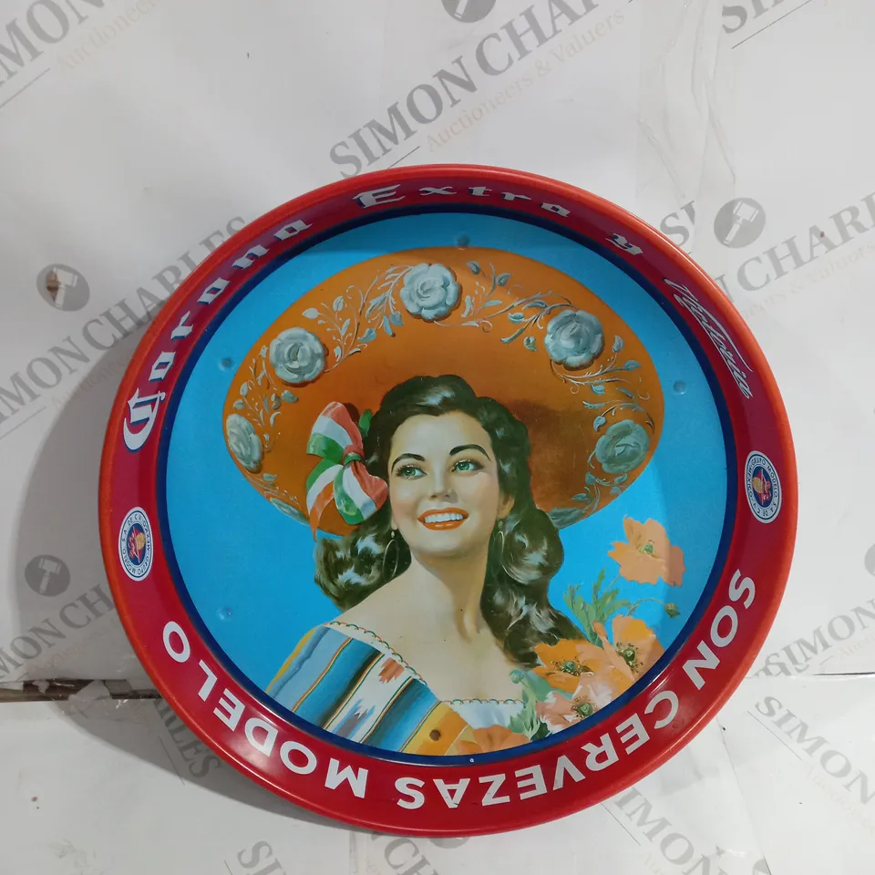 CERVVEZA CORONA EXTRA TRAY