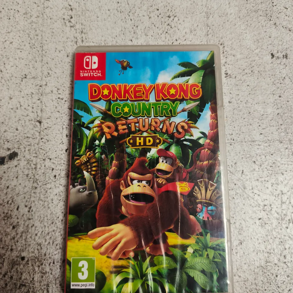 NINTENDO SWITCH DONKEY KONG COUNTRY RETURNS HD 