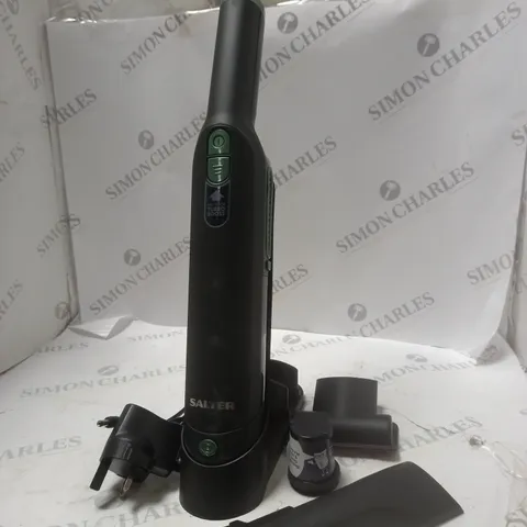 HANDY PRO CORDLESS HANDHELD VACUUM CLEANER BLACK AND GREEN