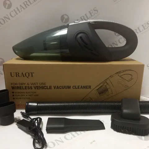 BOXED URAQT WIRELESS VEHICLE VACUUM CLEANER