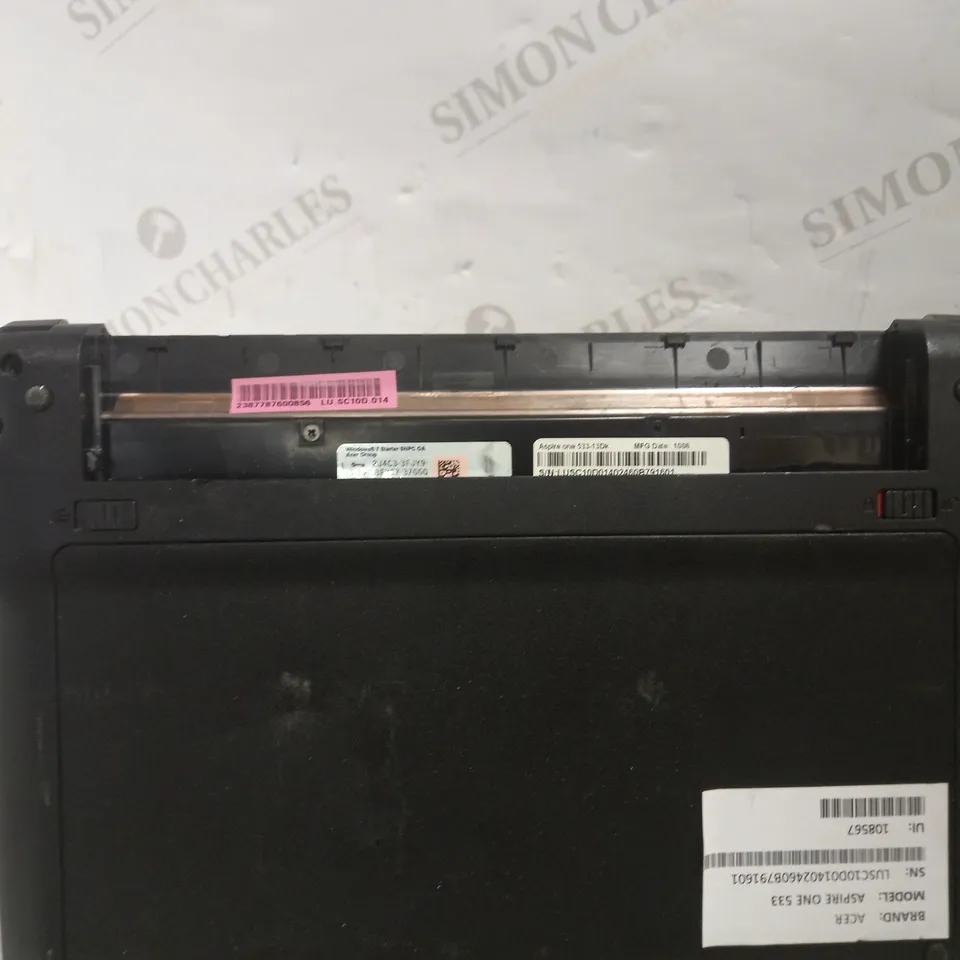 ASPIRE ONE 533 10" LAPTOP