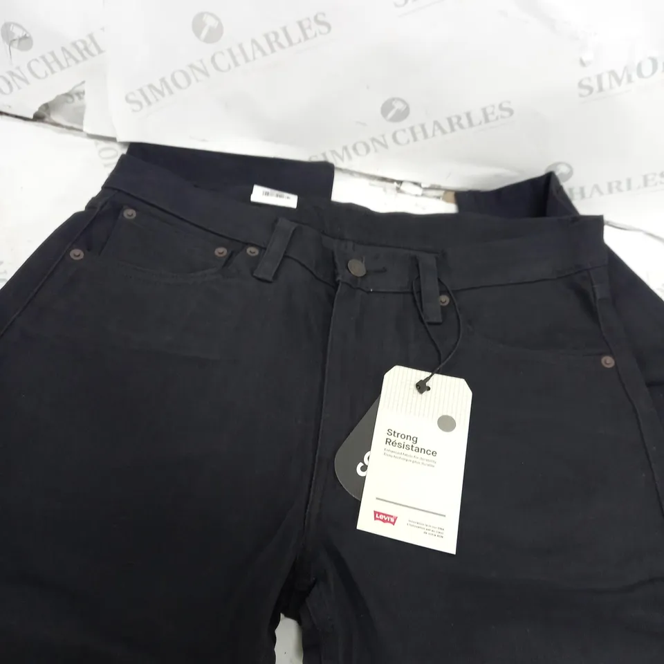 LEVIS BLACK SLIM FIT STRONG RESISTANCE JEANS 