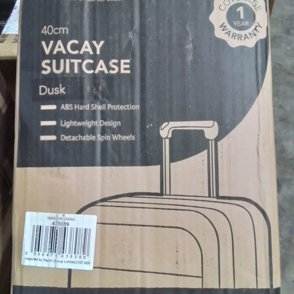 BOXED LUGG VACAY SUITCASE