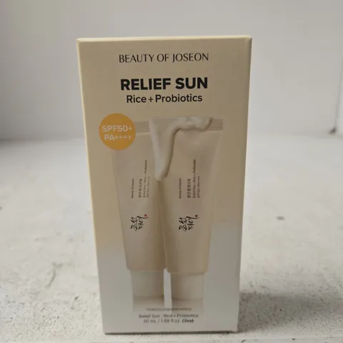BEAUTY OF JOSEON RELIEF SUN RICE + PROBIOTICS SPF50+ SUNSCREEN