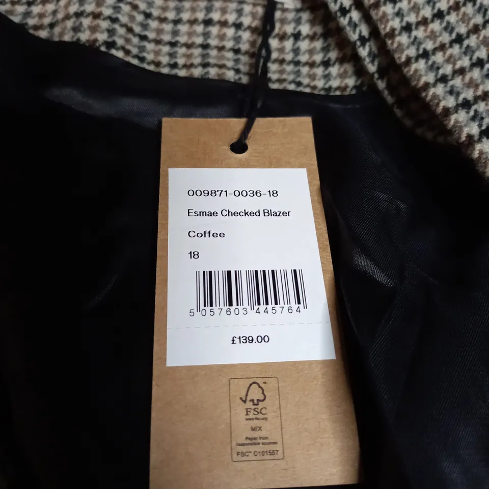 HUSH BUTTONED JACKET SIZE UNSPECIFIED