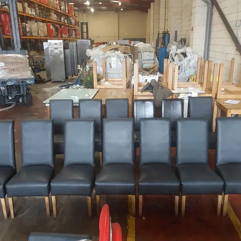 14x ASSORTED RESTAURANT DINING CHAIRS