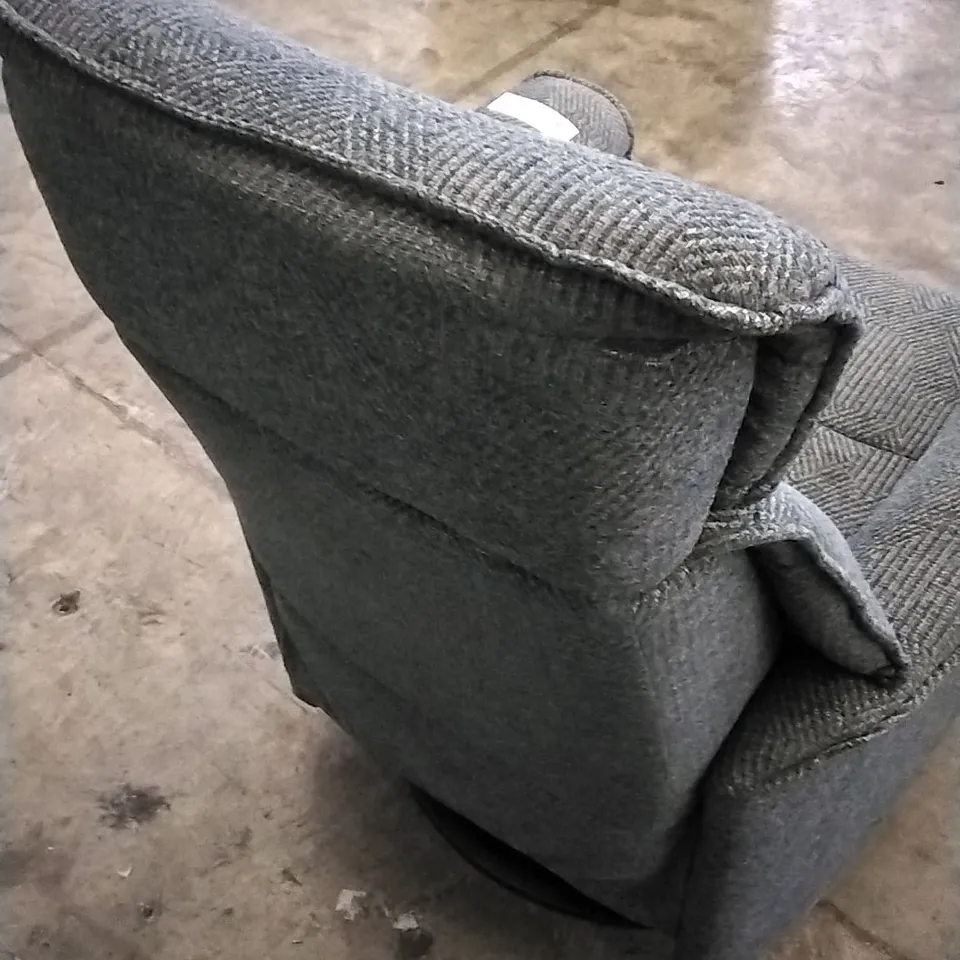 QUALITY BRITISH DESIGNED & MANUFACTURED G PLAN MALMO POWER RECLINER CHAIR SCALE COBALT FABRIC