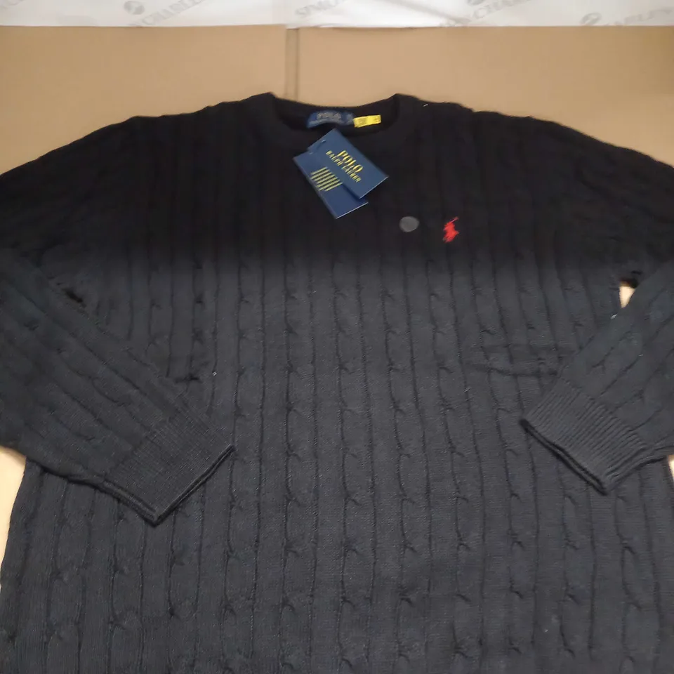 POLO RALPH LAUREN KNITTED JUMPER SIZE XL