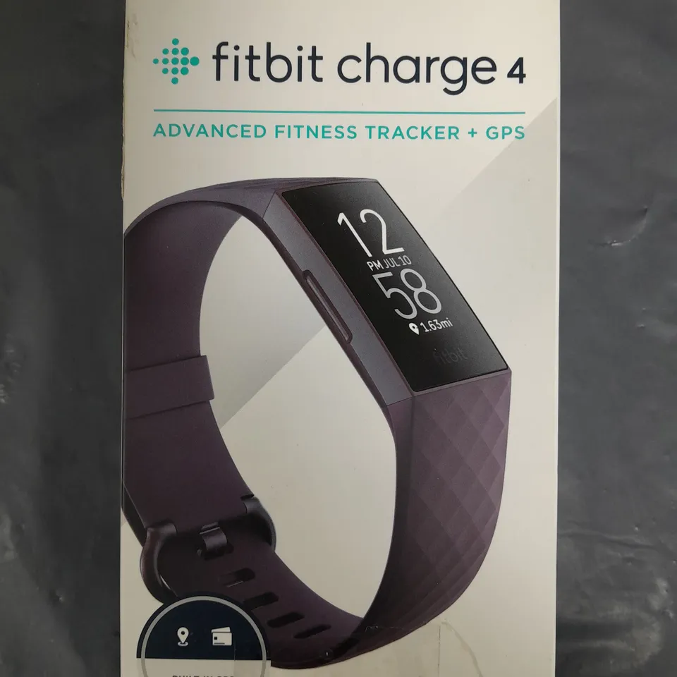 BOXED FITBIT CHARGE 4 ADVANCED FITNESS TRACKER + GPS