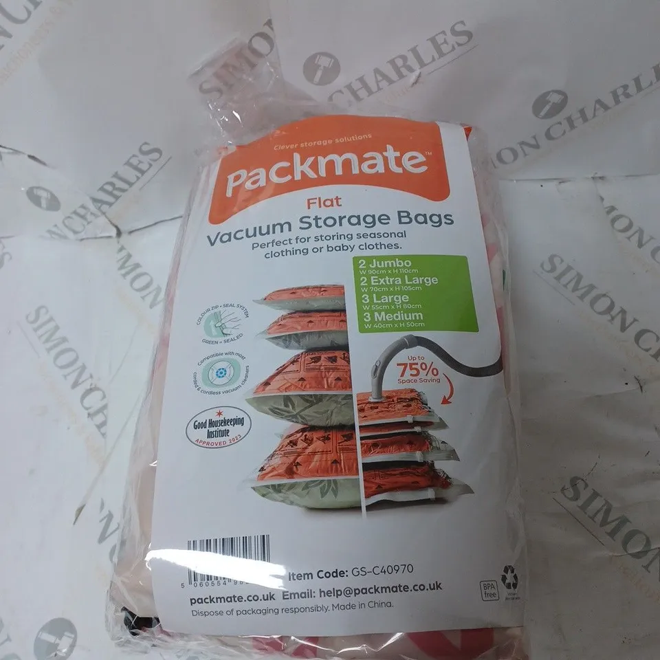 OUTLET PACKMATE SET OF 10 MIXED SIZES VACUUM BAGS