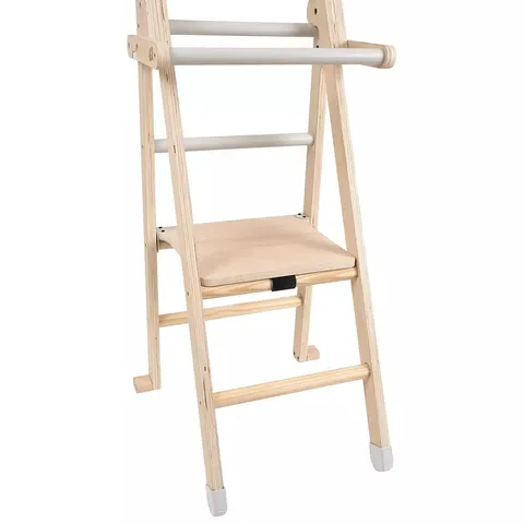 BOXED ACTIVE TOTS WOODEN INDOOR FOLDING HELPER TOWER - COLLECTION ONLY