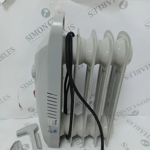 650W MINI OIL HEATER IN WHITE