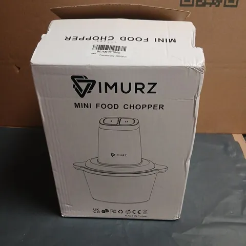 IMURZ MINI FOOD CHOPPER – BOXED