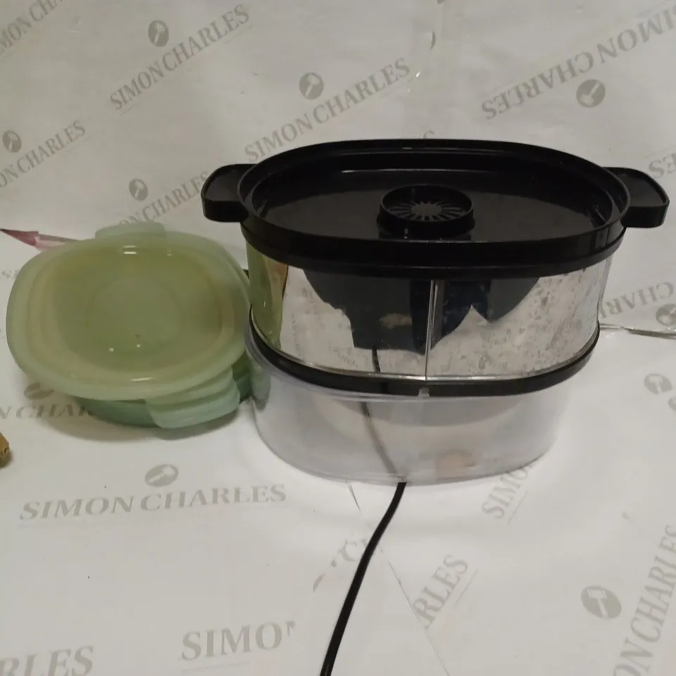 MORPHY RICHARDS STAINLESS STEEL FOOD STEAMER