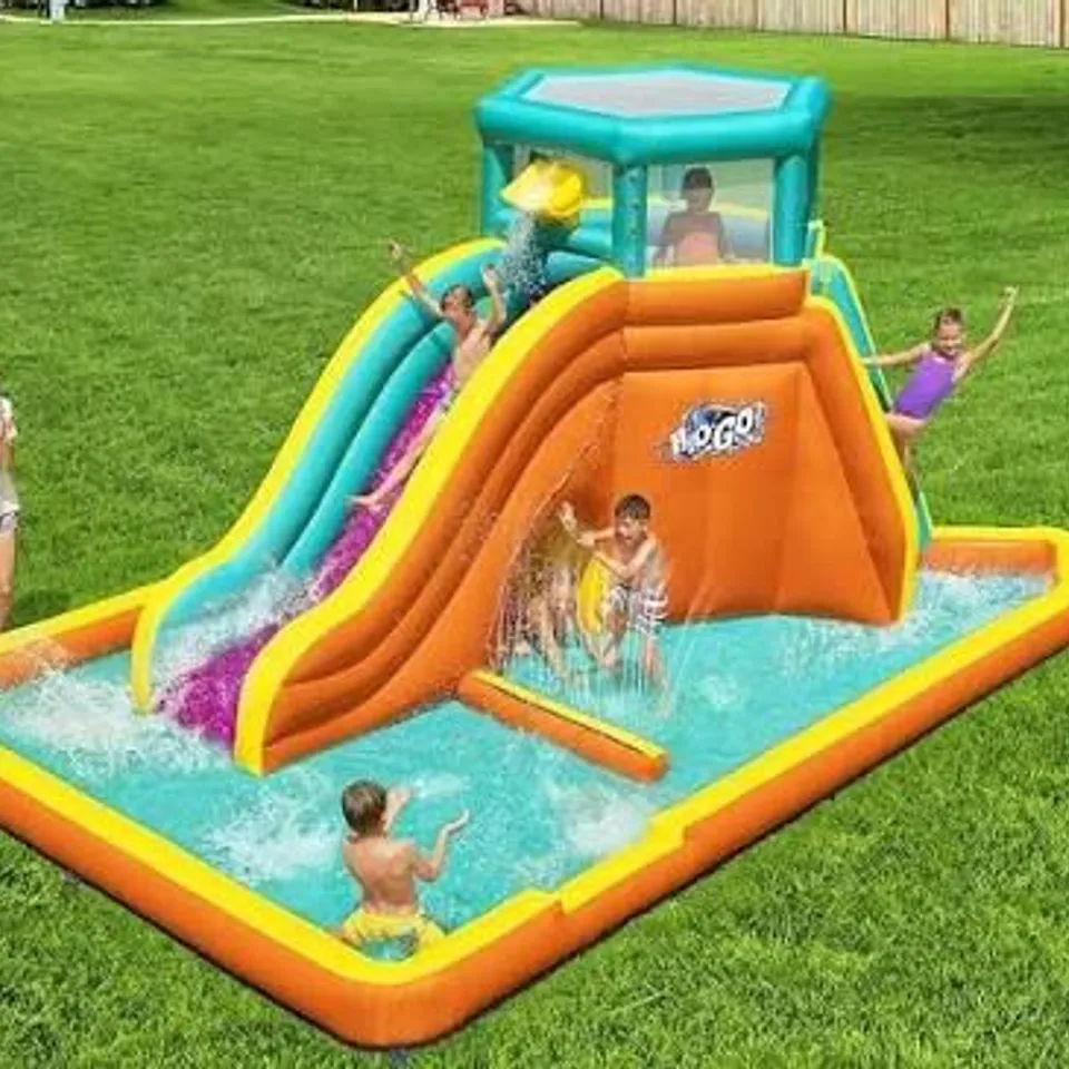 BOXED BESTWAY TIDAL TOWER MEGA INFLATABLE WATER PARK – SLIDE & SPLASH POOL