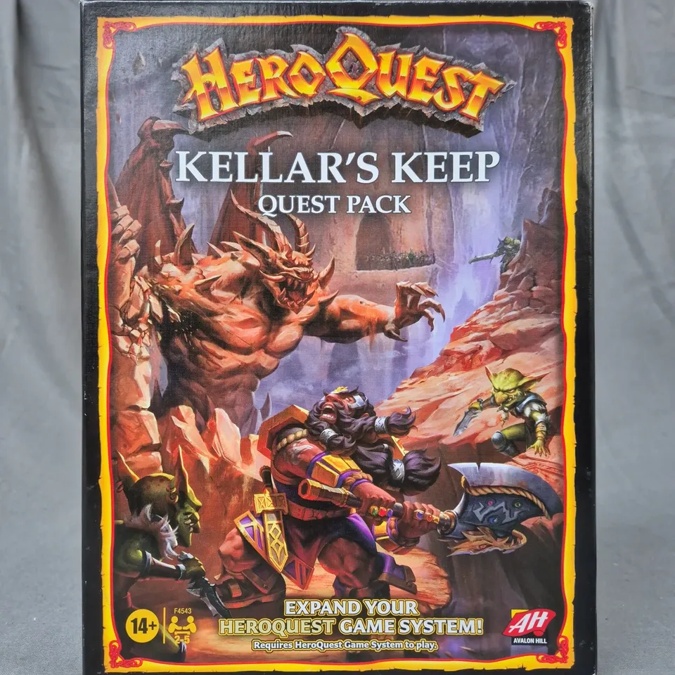 HERO QUEST KELLAR'S KEEP QUEST PACK