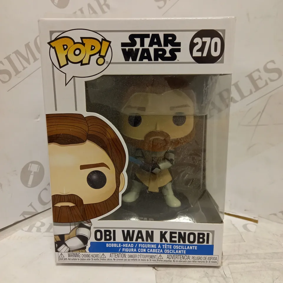 FUNKO POP STAR WARS OBI WAN KENOBI BOBBLE-HEAD