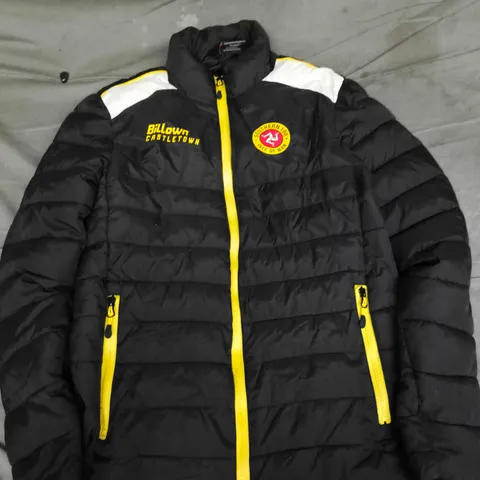 SOUTHERN 100 ISLE OF MAN BILLOWN CASTLETOWN JACKET IN BLACK - XS