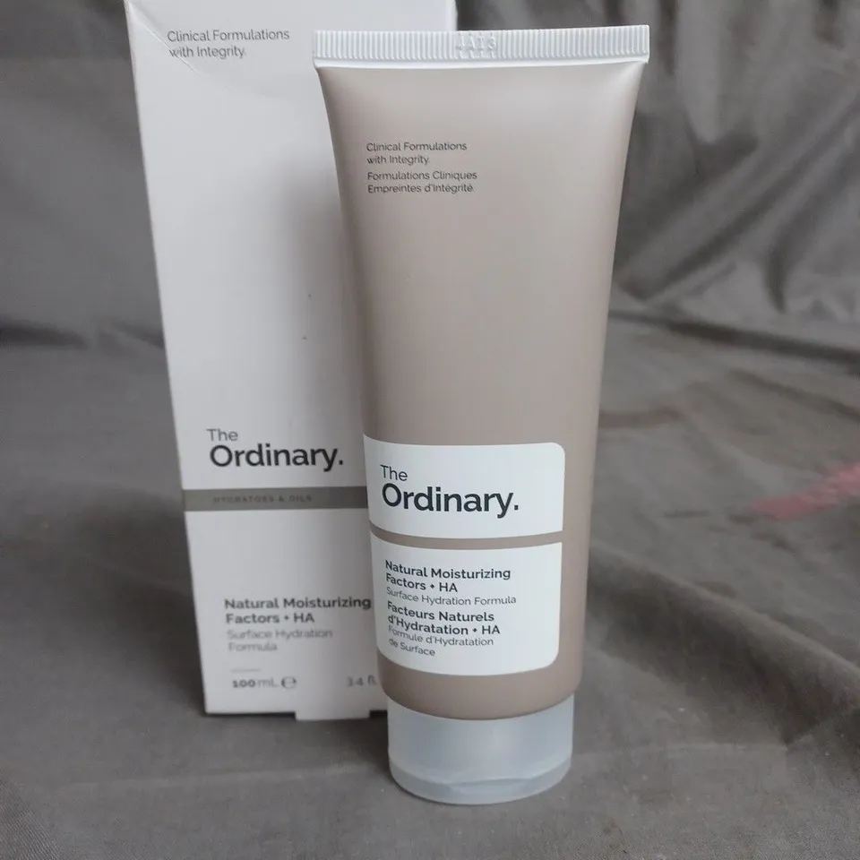 THE ORDINARY NATURAL MOISTURIZING FACTORS + HA 100ML