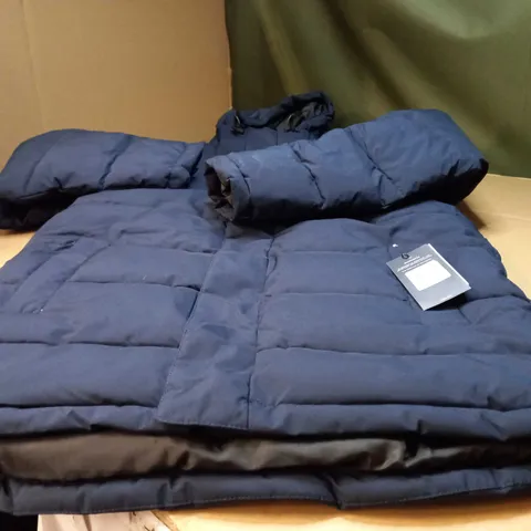 TOG 24 NAVY PADDED WINTER COAT - MEDIUM