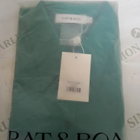 RAT & BOA ALANIS DRESS IN EMERALD - SMALL